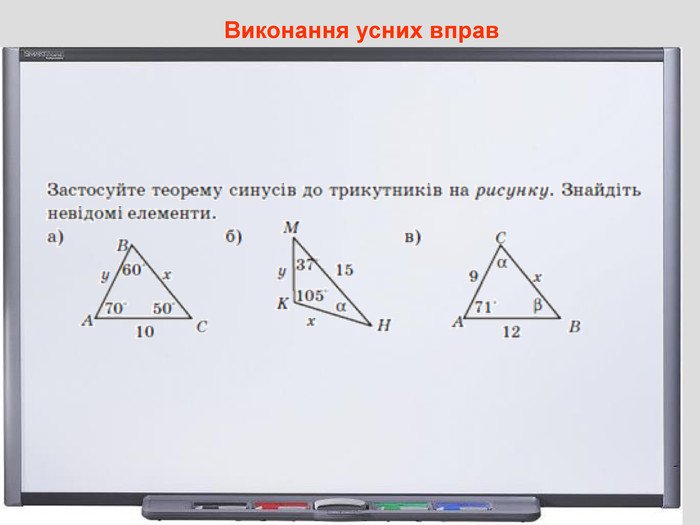 теорема синусів