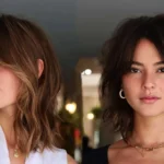 челка шторка