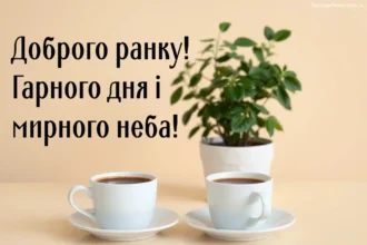 доброго ранку картинки українською мовою