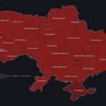 карта повітряних тривог -- вибухи ракети