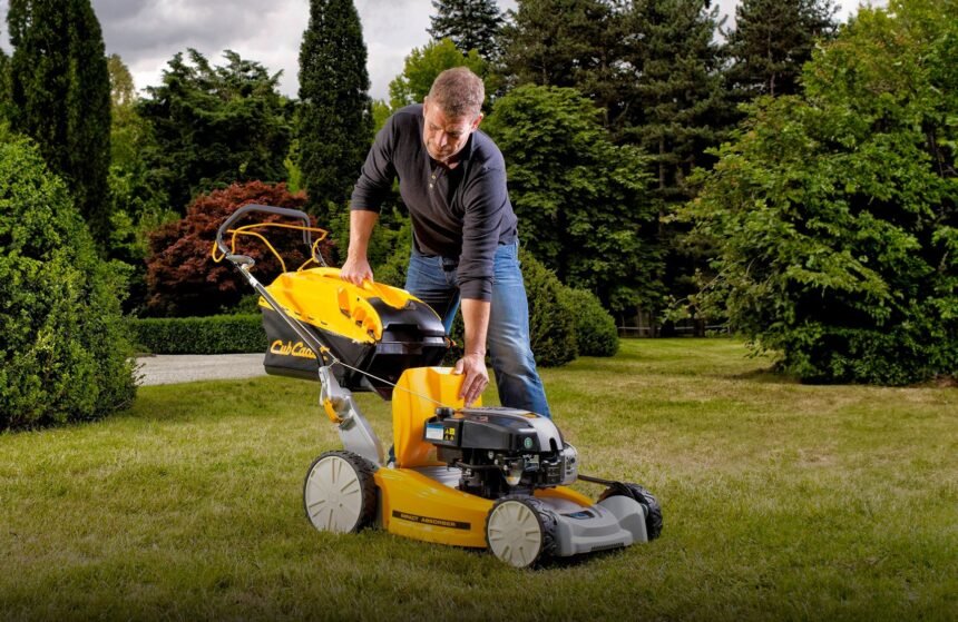 газонокосилка